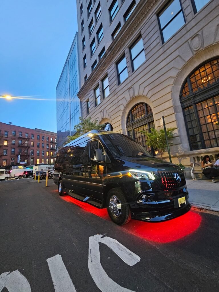 Rent a Mercedes-Benz Jet Sprinter Van | EmpiresLimo