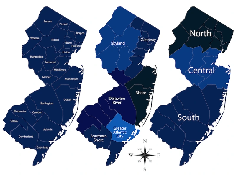 New-jersey-state-regions-map-to-show-stretch-limo-service-in-nj-areas