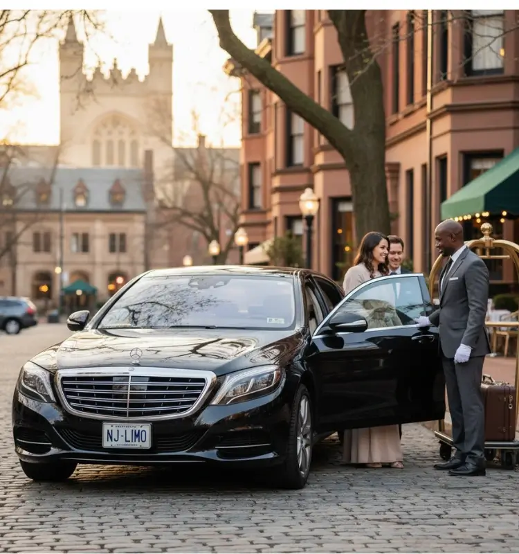 classic-black-limo-point-to-point-service-in-new-jersey-to-drive-a-couple Point to Point Car Service NYC & New Jersey