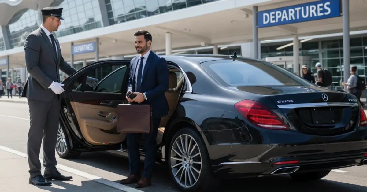 chauffeur-car-service-to-laguardia-airport-luxury-sedan-business-traveler