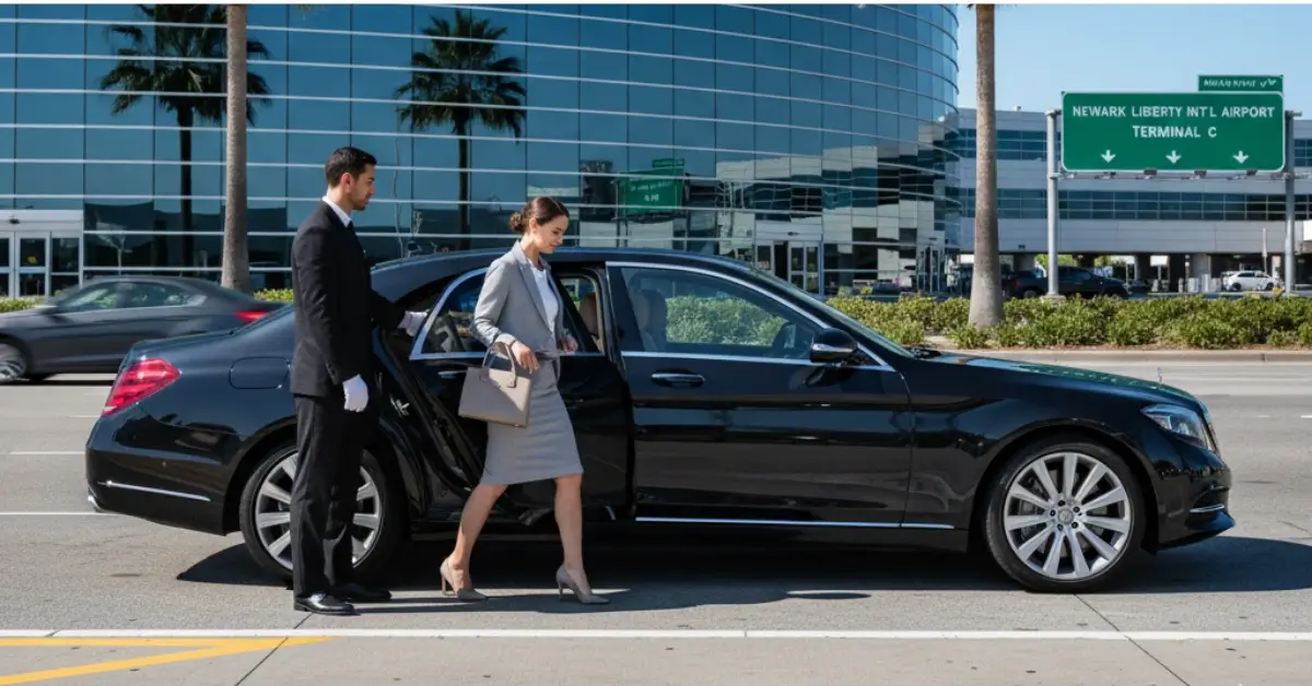 how-much-is-a-car-service-to-newark-airport-elegant-black-sedan