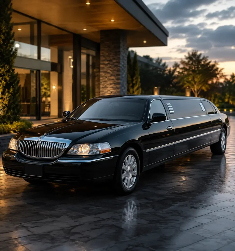 chauffeur-with-a-vehicle-outside-a-new-jersey-office-building